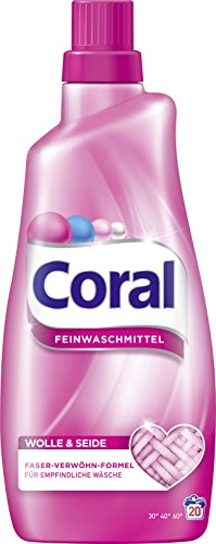 Coral Feinwaschmittel Wolle & Seide flüssig, 20 WL