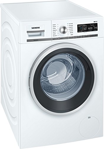 Siemens WM16W541 iQ700 Waschmaschine FL / A+++ / 196 kWh/Jahr / 1551 UpM / 8 kg / 10560 L/Jahr / Antiflecken-System / weiß