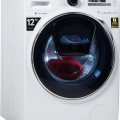 Samsung Ww 12 K 8402 Ow Eg Moderne Waschmaschine mit Nachlegefunktion