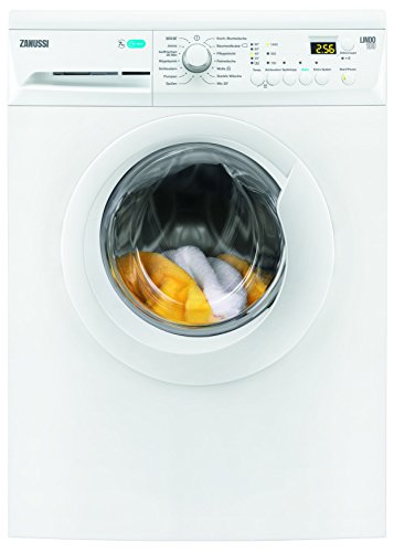 Zanussi ZWF71443W Waschmaschine FL / A+++ / 171 kWh/ Jahr / 1400 UpM / 7 kg / 9499 L/ Jahr / GentleCare Trommel / LC-Display / weiß