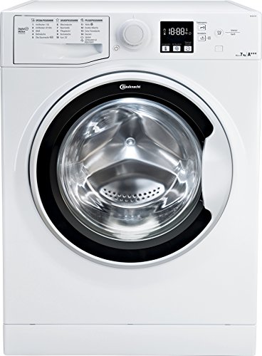 Bauknecht WA Soft 7F41 Waschmaschine Frontlader/A+++ -10%/1400 UpM/langlebiger Motor/Nachlegefunktion/Wasserschutz/weiß