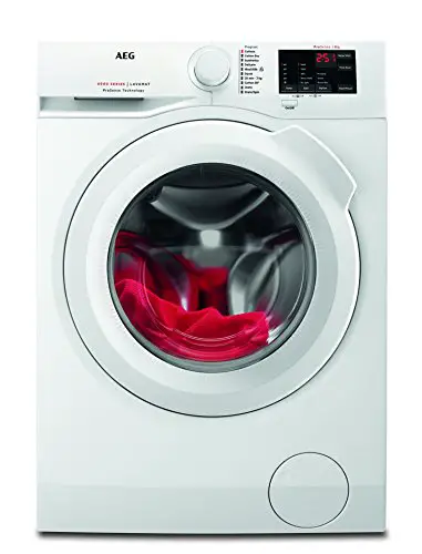 AEG L6FB54680 Waschmaschine / 8 kg / Waschvollautomat mit Mengenautomatik, Nachlegefunktion, Kindersicherung, Schontrommel / 1600 U/min