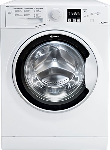Bauknecht WA Soft 8F41 Waschmaschine Frontlader / A+++ -10% / 1400 UpM / 8 kg / Weiß / langlebiger Motor / Nachlegefunktion / Wasserschutz