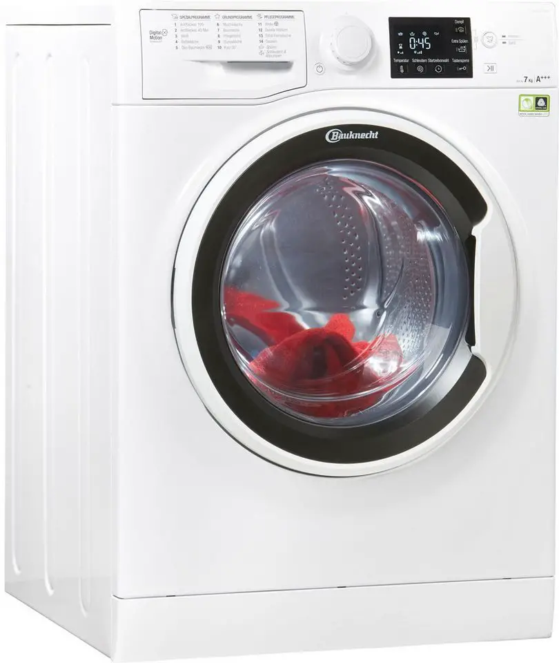 BAUKNECHT Waschmaschine Super Eco 7418, 7 kg, 1400 U/Min, inkl. 4 Jahre Herstellergarantie