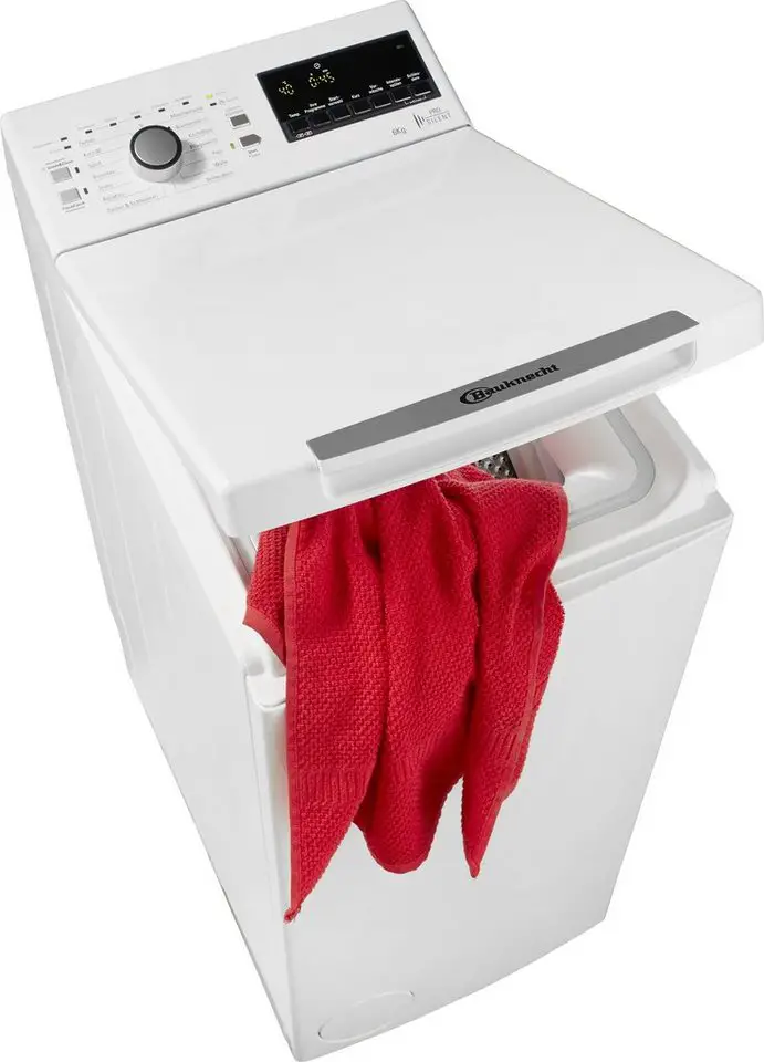 BAUKNECHT Waschmaschine Toplader WAT Prime 652 PS, 6 kg, 1200 U/Min
