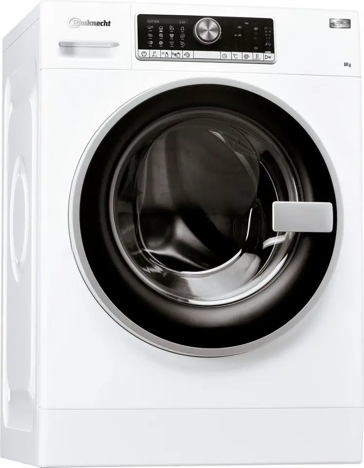 BAUKNECHT Waschmaschine WM AUTODOS 814 ZEN, 8 kg, 1400 U/Min
