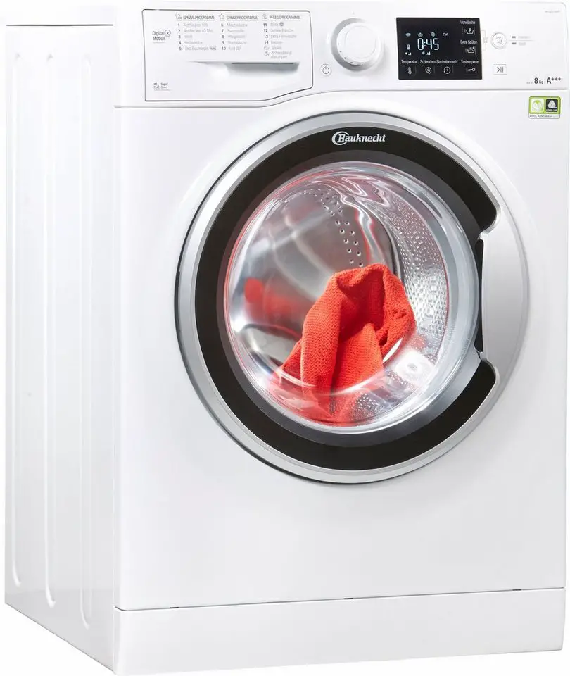 BAUKNECHT Waschmaschine WM SENSE 8G42PS, 8 kg, 1400 U/Min