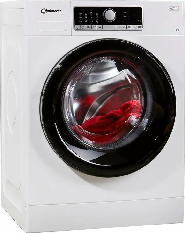 BAUKNECHT Waschmaschine WM Style 824 ZEN, 8 kg, 1400 U/Min
