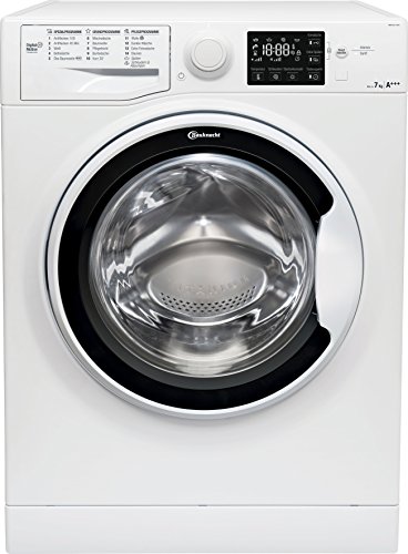 Bauknecht WM Pure 7G41 Waschmaschine Frontlader / A+++ -10% / 1400 UpM / 7 kg / Weiß / langlebiger Motor / Nachlegefunktion / Wasserschutz
