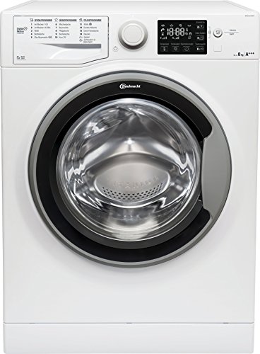 Bauknecht WM Sense 8G42PS Waschmaschine Frontlader / A+++ -20% / 1400 UpM / 8 kg / Weiß / langlebiger Motor / Nachlegefunktion / Wasserschutz
