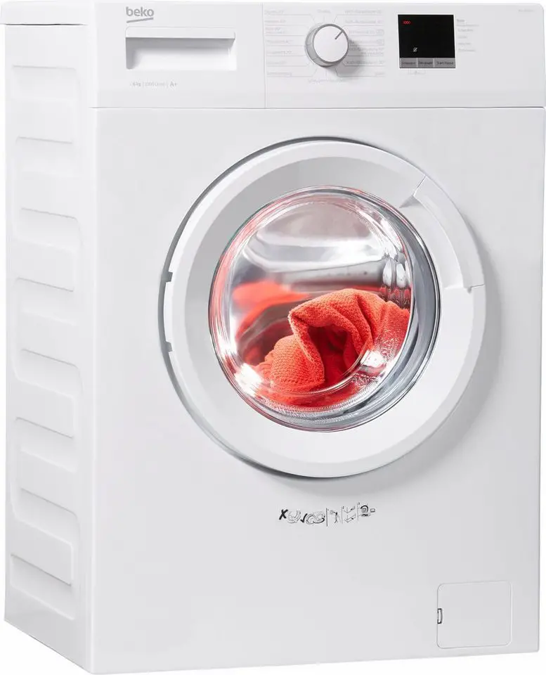 BEKO Waschmaschine WML 16106 N, 6 kg, 1000 U/Min