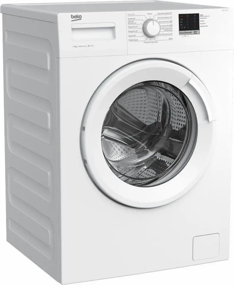 BEKO Waschmaschine WML 61223 N, 6 kg, 1200 U/Min