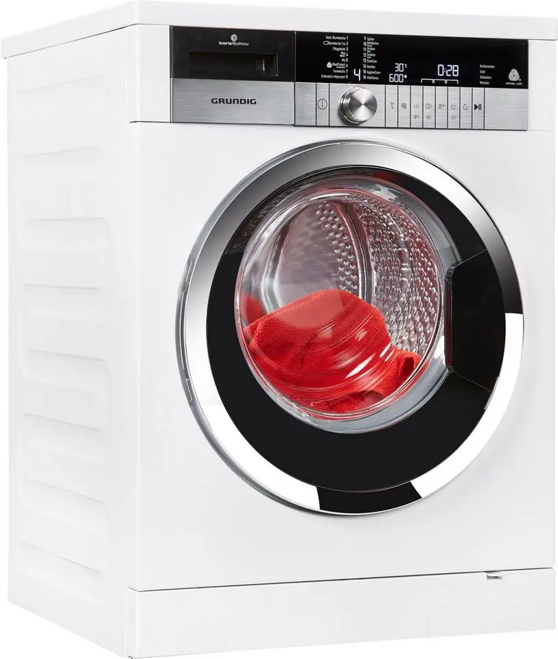 Grundig Waschmaschine GWN 4940 HC, 9 kg, 1400 U/Min