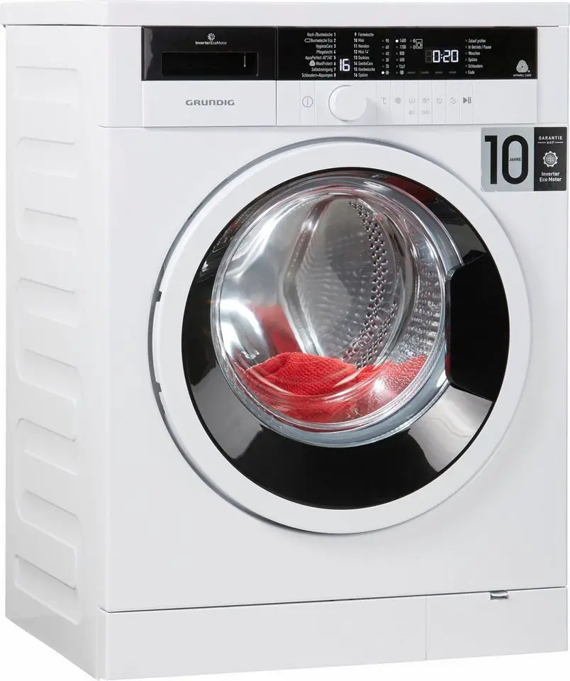 Grundig Waschmaschine GWO 37630 WB, 7 kg, 1600 U/Min