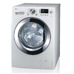 LG f1203fd autonome Belastung Bevor 9 kg 1200tr/min A + Weiß Waschmaschine - Waschmaschinen (autonome, bevor Belastung, weiß, links, 180 °, 9 kg)