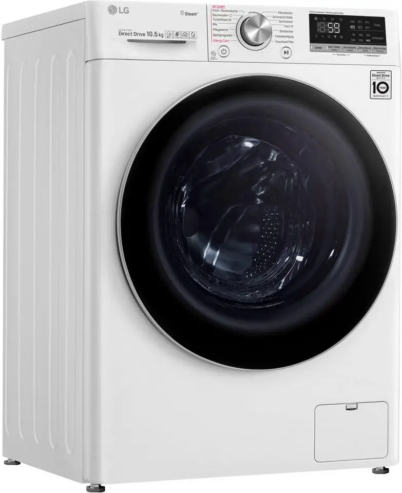 LG Waschmaschine 7 F4 WV 710P1, 10,5 kg, 1400 U/Min