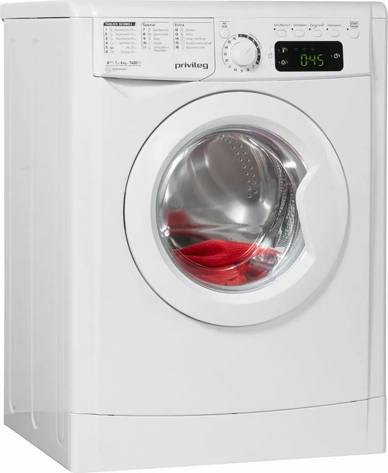 Privileg Waschmaschine PWF M 643, 6 kg, 1400 U/Min