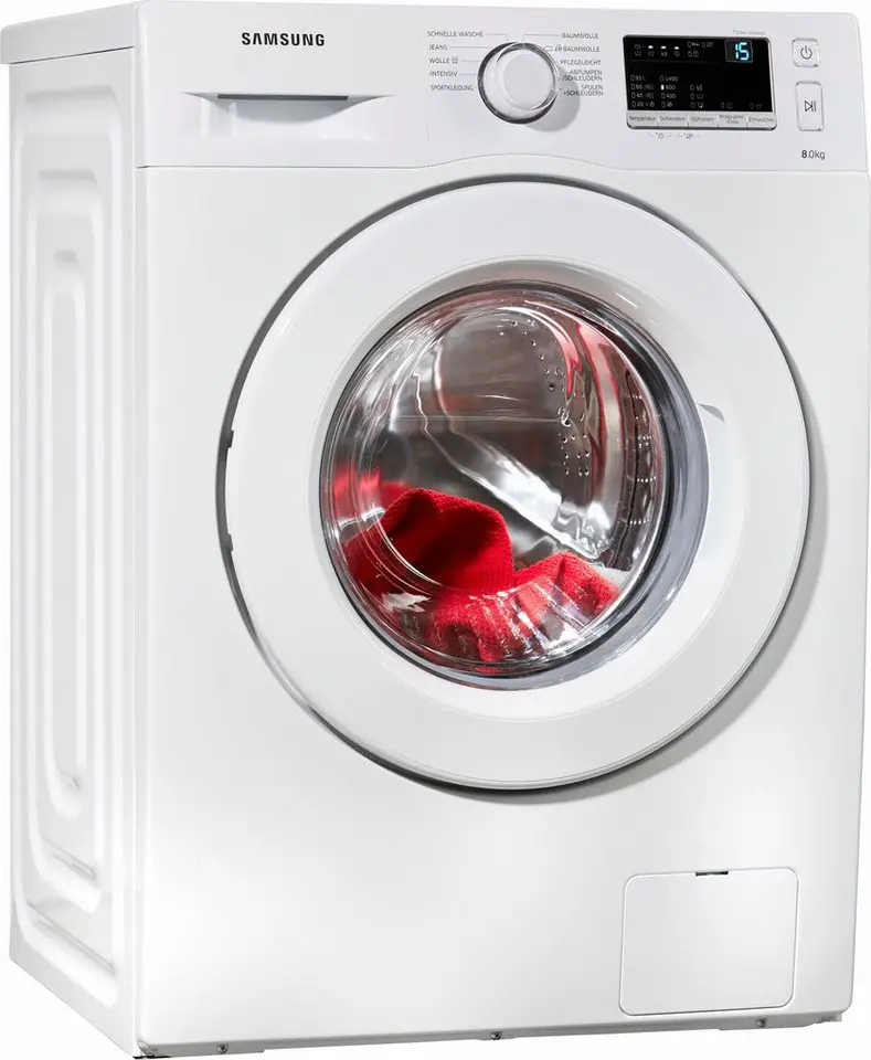 Samsung Waschmaschine WW3000 WW80J3470KW/EG, 8 kg, 1400 U/Min