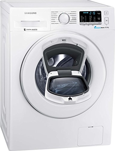 Samsung WW80K5400WW/EG Waschmaschine FL/A+++/116 kWh/Jahr/1400 UpM/8 kg/Add Wash/Smart Check/Digital Inverter Motor/weiß
