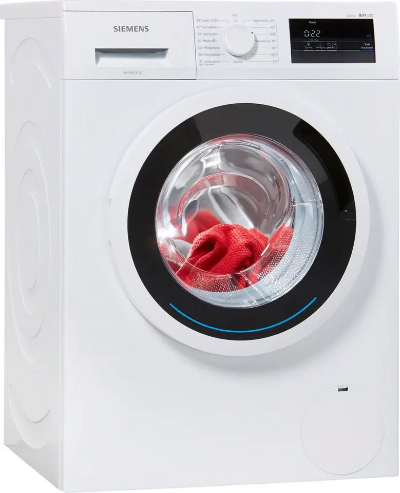 SIEMENS Waschmaschine iQ300 WM14N0ECO, 6 kg, 1400 U/Min