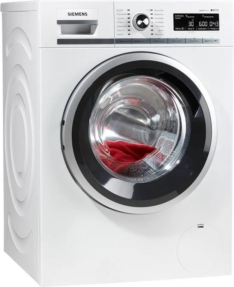 SIEMENS Waschmaschine iQ700 WM16W540, 8 kg, 1600 U/Min