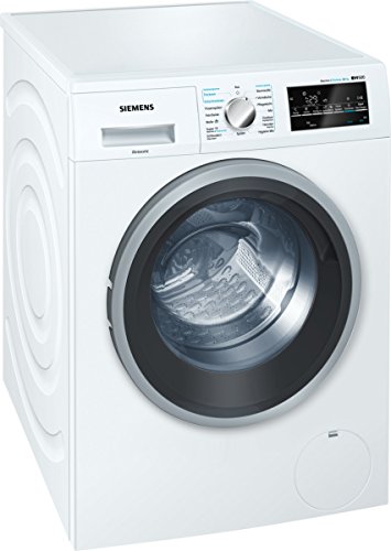 Siemens WD15G442 iQ500 Waschtrockner / A+++ D / 1088 kWh / 81 kg / 8 kg Waschen / 5 kg Trocknen / Großes Display mit Endezeitvorwahl [Altes Modell]